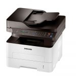 Samsung Xpress M2875FD printer fax scanner copier multifunction black and white laser used