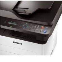 Samsung Xpress M2875FD impresora fax escáner copiadora multifunción láser blanco y negro de segunda mano