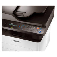 Samsung Xpress M2875FD impresora fax escáner copiadora multifunción láser blanco y negro de segunda mano