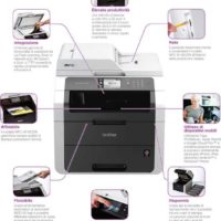 Brother MFC-9140CDN Drucker Fax Scanner Kopierer Multifunktions-Farblaser gebraucht