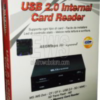 Cardreader Hub USB 2.0 interno PC pannello frontale EGR30796