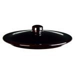 Vulcania glazed earthenware lid various diameters B1CO0