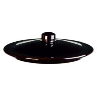 Coperchio per terracotta smaltata Vulcania color terra diametri vari B1CO0