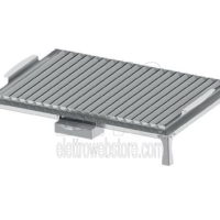 FOGHER griglia graticola FGD-FM inox doppia con piedi 645x395 mm