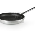 Flonal Pura Induktionsbratpfanne Professional Aluminium 1 Griff Edelstahl Antihaft