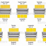 IMPERIA duplex cutter dies for pasta machines