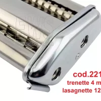 IMPERIA Troqueles de corte dúplex para máquinas de pasta Imperia Troqueles de corte dúplex para máquinas de pasta