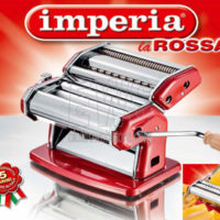 Imperia iPasta La Rossa macchina sfogliatrice per pasta manuale