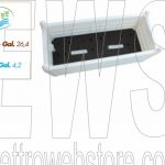 MARCHIORO Planter BORA 100 white
