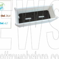 MARCHIORO Jardinière BORA 100 blanc