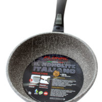 Flonal Monolite padella induzione con manico estraibile strati che compongono il prodotto