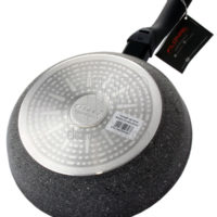 Flonal Monolite padella induzione con manico estraibile strati che compongono il prodotto