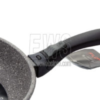 Flonal Monolite padella induzione con manico estraibile strati che compongono il prodotto