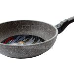 Flonal Monolite induction frying pan with removable handle layers