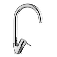 Paini Cox miscelatore rubinetto lavello bocca orientabile 78CR570P