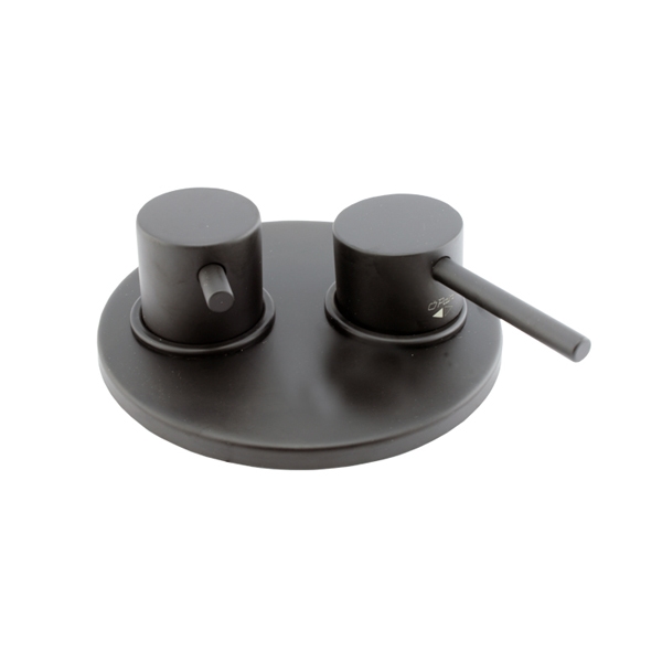 Paini Cox concealed shower mixer matt black 78YO691TC1