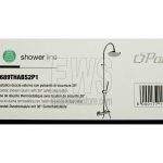 Paini Cox Duschsäule mit Thermostatmischer und Kopfbrause 78CR689THABS2P1