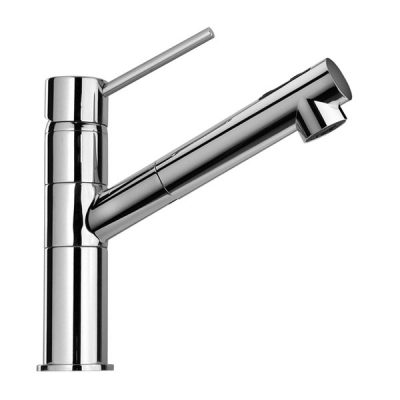 Paini Cox mitigeur chromé extractible pour douche et lavabo 78CR568