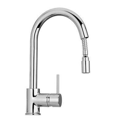 Paini Cox ausziehbare verchromte Brausebatterie 78CR591