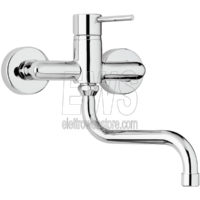 Paini Cox miscelatore rubinetto lavello a muro 78CR501
