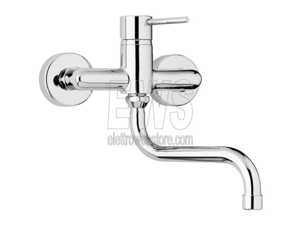 Paini Cox miscelatore rubinetto lavello a muro 78CR501