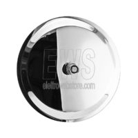 Paini-Kit-doccia-tondo-diam.25-cm-braccio-doccetta-supporto-presa-acqua-cox-soffione-cromato-53CR441P4