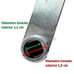 REBER Absackkurbel 3-5-8 kg 6503MA