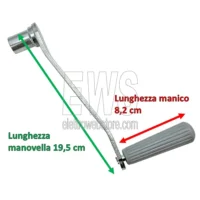 REBER manovella insaccatrice 3-5-8 kg 6503MA