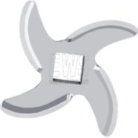 Cuchillo REBER INOX para picadora de carne eléctrica