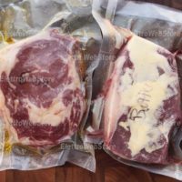 ROYAL PACK iVacuum bags embossed for cooking pack of 25 bags