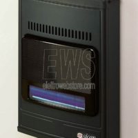 Estufa Sicar metano ECO45 azul llama gris 4100 vatios