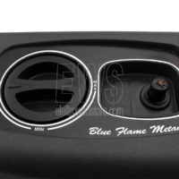 Estufa Sicar metano ECO45 azul llama gris 4100 vatios