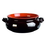 Round Vulcania glazed earthenware humidor B1UR2