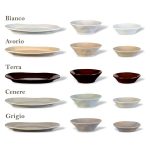 Estia Vulcania terracotta oval tray T1VO0