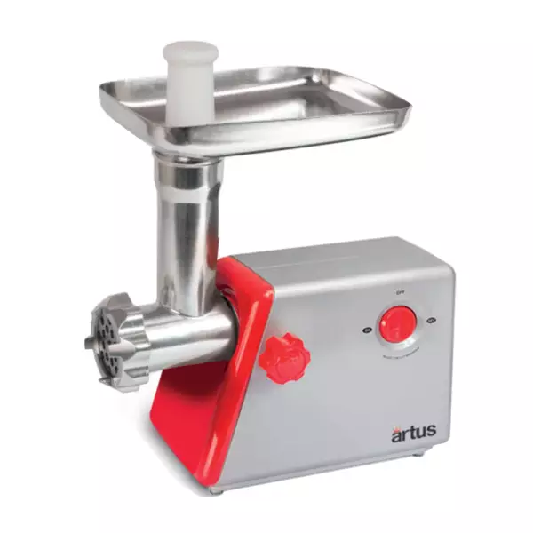 artus-t25-tritacarne-elettrico-550W-corpo-alluminio-marcia-avanti-indietro-550Watt