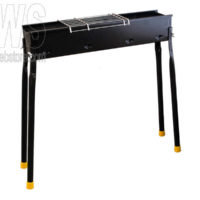 Asador de carbón de hierro