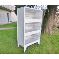 Voliera batteria canarini cm 100X50 altezza cm181 MOD.L32