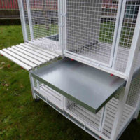 BATTERIA DI GABBIE CM 100X50 H 180 A 6 POSTI - MOD. L51