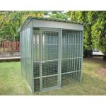 Mesh and sheet metal box for dogs cm 180X180 H 210 - MOD.L178