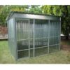 Mesh and sheet metal box for dogs CM 270X180, H 210 - MOD.L180