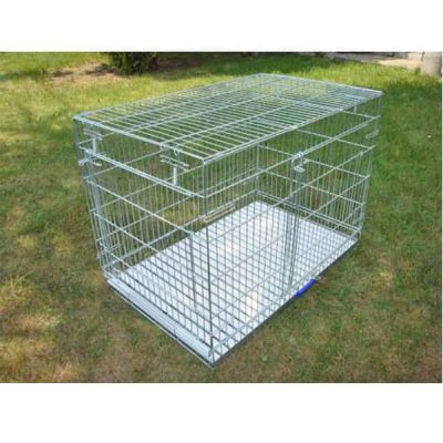 Klappbarer Hundetransporter Auto Box cm 107X68 H79- MOD.L67