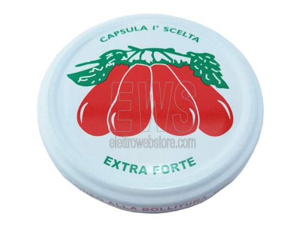 Capsula twist-off pomodoro chiusura barattoli vetro