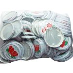 Tomato twist-off capsule glass jar closure