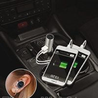 Car charger with built-in Bluetooth headset