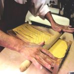 Chitarra taglia pasta legno maccheroni chitarra tagliatelle con mattarello - Image 5