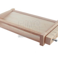 Wooden macaroni guitar noodle cutter