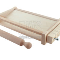 Chitarra taglia pasta legno maccheroni chitarra tagliatelle con mattarello