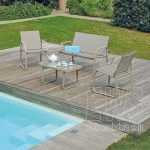 Antwerp iron coffee set 2 armchairs + sofa and coffee table CSF18TT