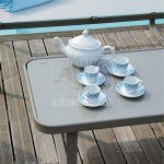 Antwerp iron coffee set 2 armchairs + sofa and coffee table CSF18TT