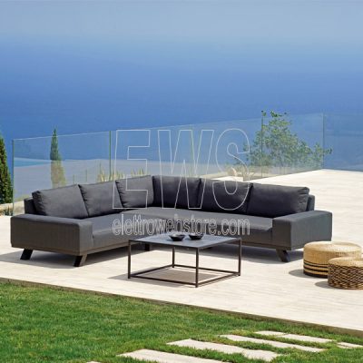 Eckset Orlando Tisch + 2 Sofas MST12
